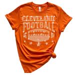 Cleveland Rhinestone T-Shirt, Stylish and Unique Designs Football  Shirt, The Perfect Blend of Sporty and Chic Gift for Football Fans