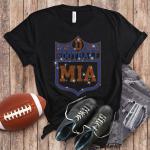 Miami Rhinestone Shirt, Football T-Shirt for Game Day, Trendy Comfortable and Stylish Fan Shirt, Show Your Team Spirit with Miami Pride