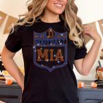 Miami Rhinestone Shirt, Football T-Shirt for Game Day, Trendy Comfortable and Stylish Fan Shirt, Show Your Team Spirit with Miami Pride