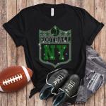 New York Rhinestone T-Shirt, Football Game Day Ready, Trendy, Comfortable Fan Shirt, Support Your Team with Style,  Gift for Her or Him