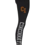 Cincinnati Rhinestone Football Leggings, Sparkling Football Pant,  Active Wear Yoga Pant, Bling Fanatic Leggings with side Pocket for Girls