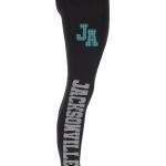 Jacksonville Rhinestone Football Leggings, Glittering Fan Pant for Ladies,  Active Wear Yoga Pant, Sparkling Game Day Leggings for Women