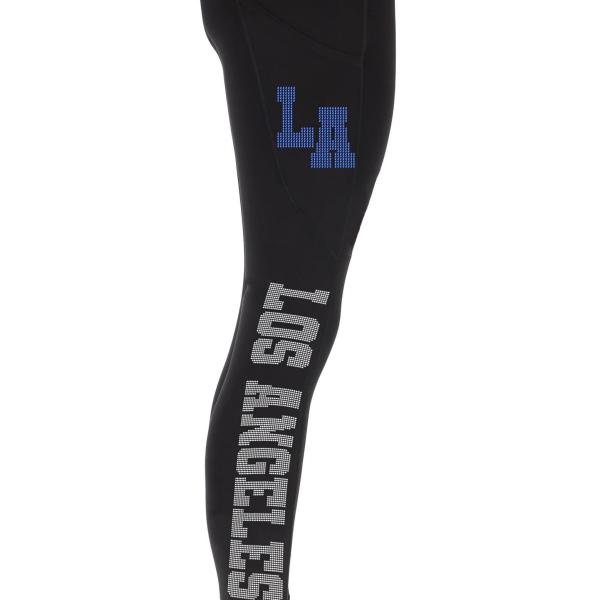 Los Angeles Rhinestone Football Leggings, Bling Football Glow Leggings, Glitter Spark Football Leggings for Girls, Game Day Sports Leggings