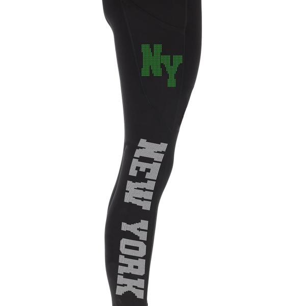 New York Rhinestone Football Leggings, Fan Bling Leggings, Tailgate Glitter Leggings, Eye-Popping Design Yoga Pant, Game day sports leggings