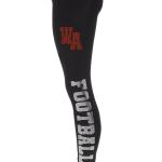 Washington Rhinestone Football Leggings, Bling Style Sports Leggings, Glitter Yoga Pant for Women, Eye-Popping Design Pant for Game day