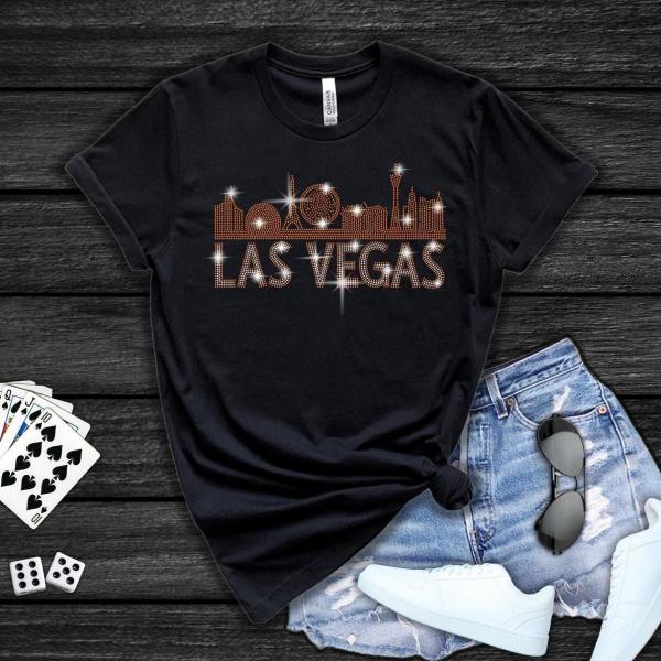 Las Vegas Rhinestone Shirt, Girls Vegas Trip, Fun Vegas Shirt, Bachelorette Vegas Shirts, Las Vegas Shirt, Family Vegas Shirt, Concert Shirt