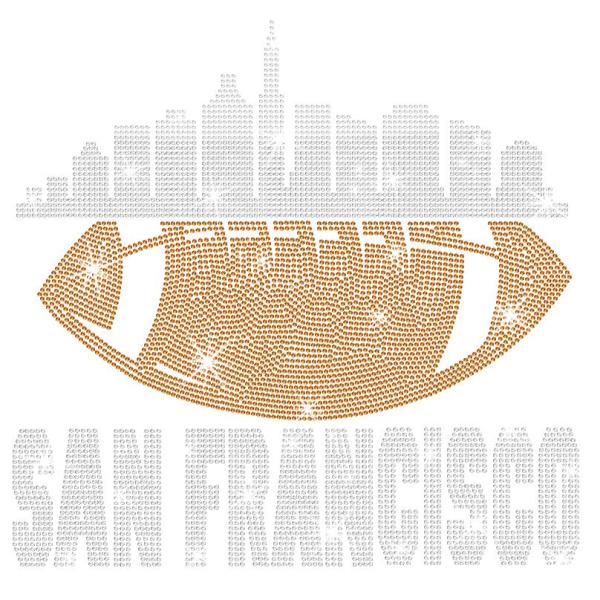 San Francisco Rhinestone T-Shirt, Chic Bright Design Football Game Day Tee, Sunday Style Dazzling Shirt, Bling Team Fan Trendy Glitter Shirt