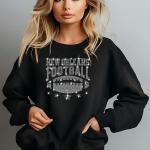 New Orleans Rhinestone Shirt, Football Fan Shirt, Men or Women Football Shirt, Football Game Day Sweater, Gift for Football Lovers
