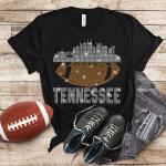 Tennessee Rhinestone T-Shirt, Glittering Game Day Football Fan Shirt, Bling Sparkling Team Tee, Dazzling Eye-Catching Design Tee for Sunday