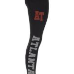 Atlanta Rhinestone Football Leggings, Team Support Leggings, Women's Football Leggings With Side Pocket, Cute Yoga Pants for Game Day