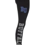 Buffalo Rhinestone Football Leggings, Fan Bling Leggings, Active Wear Yoga Pant, Game day sports leggings with side Pocket