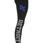 Detroit Rhinestone Football Leggings, Glitter Fan Leggings for Ladies Who Love Bling, Active Wear Yoga Pant, Game day sports leggings