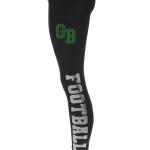Green Bay Rhinestone Football Leggings, Bling Team Leggings, Glitter Fan Leggings, Game Day Sports leggings, Active Wear Yoga Pant for Women