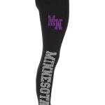 Minnesota Rhinestone Football Leggings, Glitter Team Sparkle Leggings, Game day Sports Pant, Bling Football Fan Leggings With Side Pocket