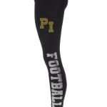 Pittsburgh Rhinestone Football Leggings, Sparkling Sport Fan Leggings, Bling Yoga Pant for Women, Game day Glitter Leggings for Ladies