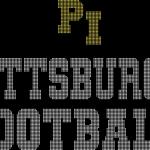 Pittsburgh Rhinestone Football Leggings, Sparkling Sport Fan Leggings, Bling Yoga Pant for Women, Game day Glitter Leggings for Ladies