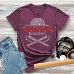 Washington Baseball Rhinestone T-Shirt, Retro Premium Unisex T-Shirt, Funny Baseball Team Shirt, Baseball Game Day Shirt, Baseball Mom Tee