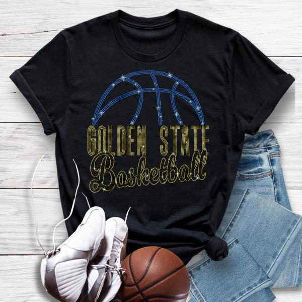 San Francisco  Basketball Game Day Rhinestone T-Shirt, Funny Sports Fan Gift for Her Mom, Cute Christmas  Gift for Sports Lovers