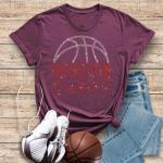 Houston Basketball Game Day Rhinestone T-Shirt, Sports Lovers Uniform Unisex Shirt Gift, Finals Champions Shirt, Vintage Style Streetwear