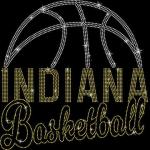 Indiana Basketball Game Day Rhinestone T-Shirt, Women's Sports Shirt, Retro Unisex Youth and Adult Fan Shirt, Championship Game Day Shirt