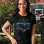 Oklahoma Basketball Sports Team Rhinestone T-Shirt, Game Day Outfit, Retro Sports Shirt, Lightweight Unisex Soft-Style Shirt Gift for Fans
