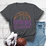 Arizona Basketball Game Day Rhinestone T-Shirt, Sports Fan Cheer Matching Shirt, Best Fathers Day Shirt Gift Ever, Perfect Mascot Shirt