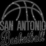 San Antonio Basketball Game Day Rhinestone T-Shirt, Special Shirt Gift for Game Day, Finals Champions T-Shirt, City Pride Edition