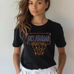 Oklahoma Basketball Rhinestone Shirt, Basketball Fan Gift, Basketball Retro Shirt, Game Day Outfit, Unique Design Christmas Gift for Him