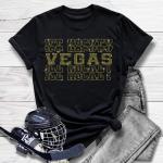 Veqas Rhinestone T-Shirt, Hockey Sports Fan Apparel, Perfect Tee-Shirt Gift for Hockey Fans, Unisex Stylish Sportswear, Hockey Birthday Gift