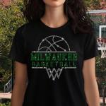 Milwaukee Basketball Sports Team Rhinestone T-Shirt, Premium Design Quality Shirt, Fans Unisex Sweatshirt, Special Edition Game Day Mom Tee