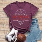 New Orleans Basketball Sports Team Rhinestone T-Shirt, Basket Ball Themed Soft Cotton Shirt, Sports Finals Apparel. Unisex Game Day Outfit