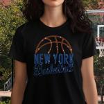 New York Basketball Game Day Rhinestone T-Shirt, Stylish Design Sports Shirt, Classic Premium Unisex Shirt, Perfect Gift For Baseball Moms