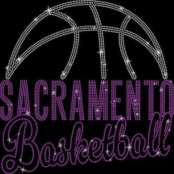 Sacramento Basketball Game Day Rhinestone T-Shirt, Retro Gameday Apparel, Christmas Majestic Design Gift, Perfect Mascot Sports Shirt