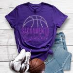Sacramento Basketball Game Day Rhinestone T-Shirt, Retro Gameday Apparel, Christmas Majestic Design Gift, Perfect Mascot Sports Shirt