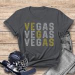 Vegas Rhinestone T-Shirt, Hockey Themed Unisex Sweatshirt, Girl Sport Tee Shirt, Comfort Colors Relaxed Fit Shirt, Sports Fan Gift Idea