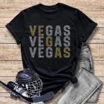 Vegas Rhinestone T-Shirt, Hockey Themed Unisex Sweatshirt, Girl Sport Tee Shirt, Comfort Colors Relaxed Fit Shirt, Sports Fan Gift Idea