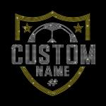 Personalized Soccer Team Name Rhinestone Shirt, Custom Sports Tee, Bling Soccer Mom, Custom Spirit Wear, Soccer Team Gift Shirt, Soccer Mom