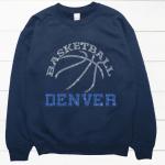 Denver Basketball Game Day Rhinestone Shirt, Mascot Shirt, Sports Matching Shirt, Best Father's Day Shirt Gift Ever, Basketball Love Gift