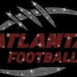 Atlanta Game Day Rhinestone T-Shirt, Vintage Football Fan Shirt, Champions Gift For Fans, Football Sweater for Sunday, Football Season Tee