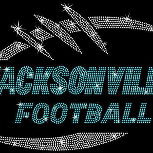 Jacksonville Game Day Rhinestone T-Shirt, Football Fans Unisex Sweatshirt Hoodie, Cheer Mom Shirt Gift,  Casual Retro Team Support Wear