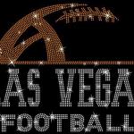 Las Vegas Rhinestone Sunday Football T-Shirt, Retro Football Game Day Shirt, Football Mom Shirt, Football Fan Shirt, Football Dad Shirt