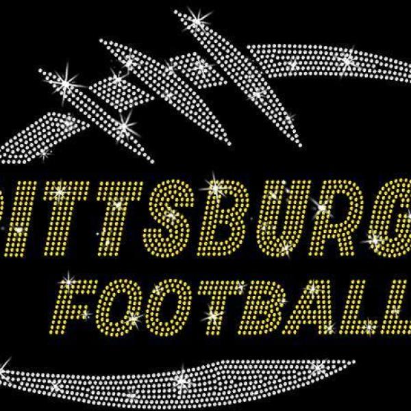 Pittsburgh Game Day Rhinestone T-Shirt, Comfort Sport Shirt for Football Season, Trendy Fan Tee-Shirt, Unisex Sunday Day Games Sweatshirt