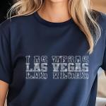 Las Vegas Rhinestone Football Shirt, Shine Bright and Show Your Team with This Stylish, Quality Design, Perfect for Game Days & Tailgates