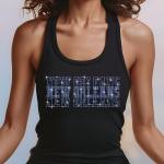 New Orleans Rhinestone Football Shirt, Shine Bright and Show Your Team with This Stylish, Quality Design, Perfect for Game Days & Tailgates