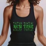 New York Rhinestone Football Shirt, Shine Bright and Show Your Team with This Stylish, HighQ-uality Design, Perfect for Game Days &Tailgates