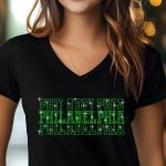 Philadelphia Rhinestone Football Shirt, Shine Bright and Show Your Team with This Stylish, Quality Design, Perfect for Game Days & Tailgates