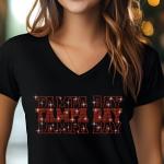 Tampa Bay Rhinestone Football Shirt, Shine Bright and Show Your Team with This Stylish, High-Quality Design, Perfect for Game Days&Tailgates