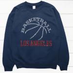 Los Angeles Basketball Game Day Rhinestone Shirt, Mascot Shirt, Sports Matching Shirt, Best Father's Day Shirt Gift, Basketball Love Gift