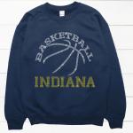 Indiana Basketball Game Day Rhinestone Shirt, Mascot Shirt, Sports Matching Shirt, Best Father's Day Shirt Gift Ever, Basketball Love Gift