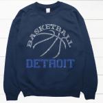 Detroit Basketball Game Day Rhinestone Shirt, Mascot Shirt, Sports Matching Shirt, Best Father's Day Shirt Gift Ever, Basketball Love Gift